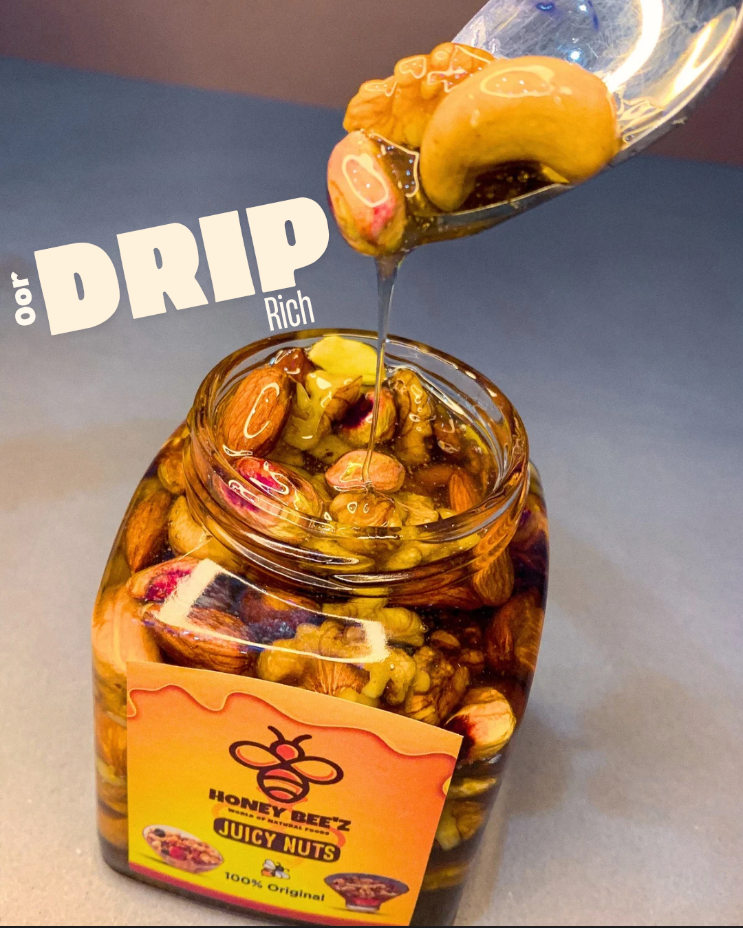 Juicy Nuts 500g (Nuts Honey)